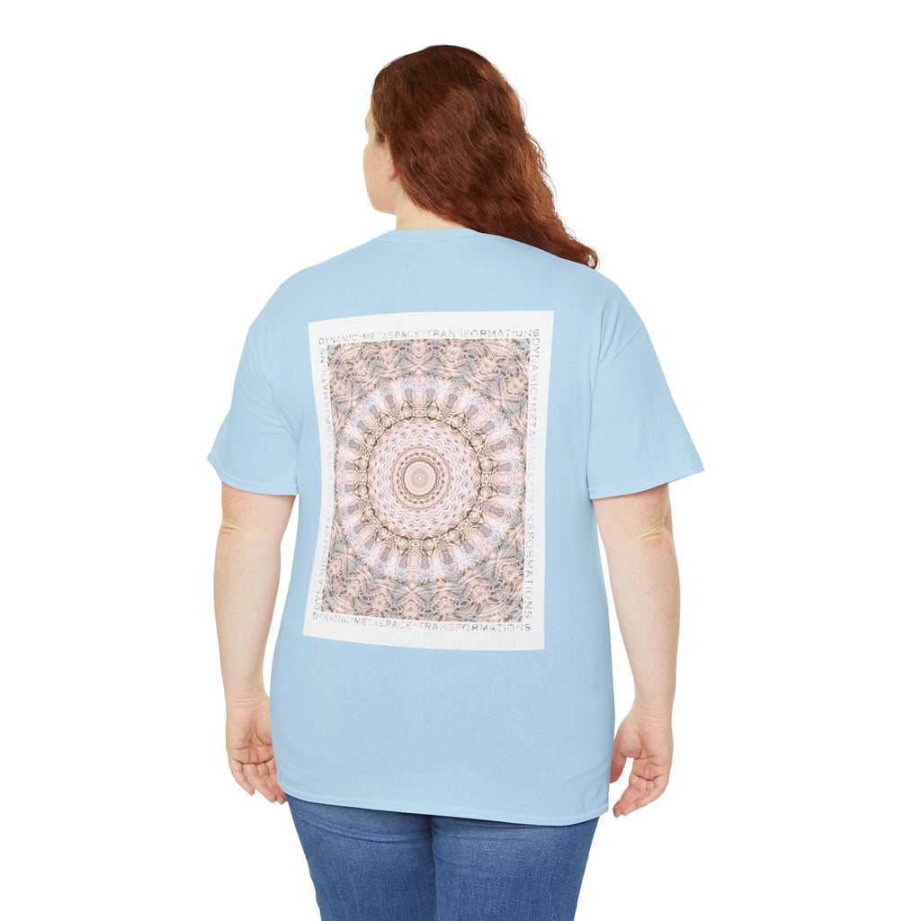 Unisex Heavy Cotton Tee (Back) - DMT Seer No.12