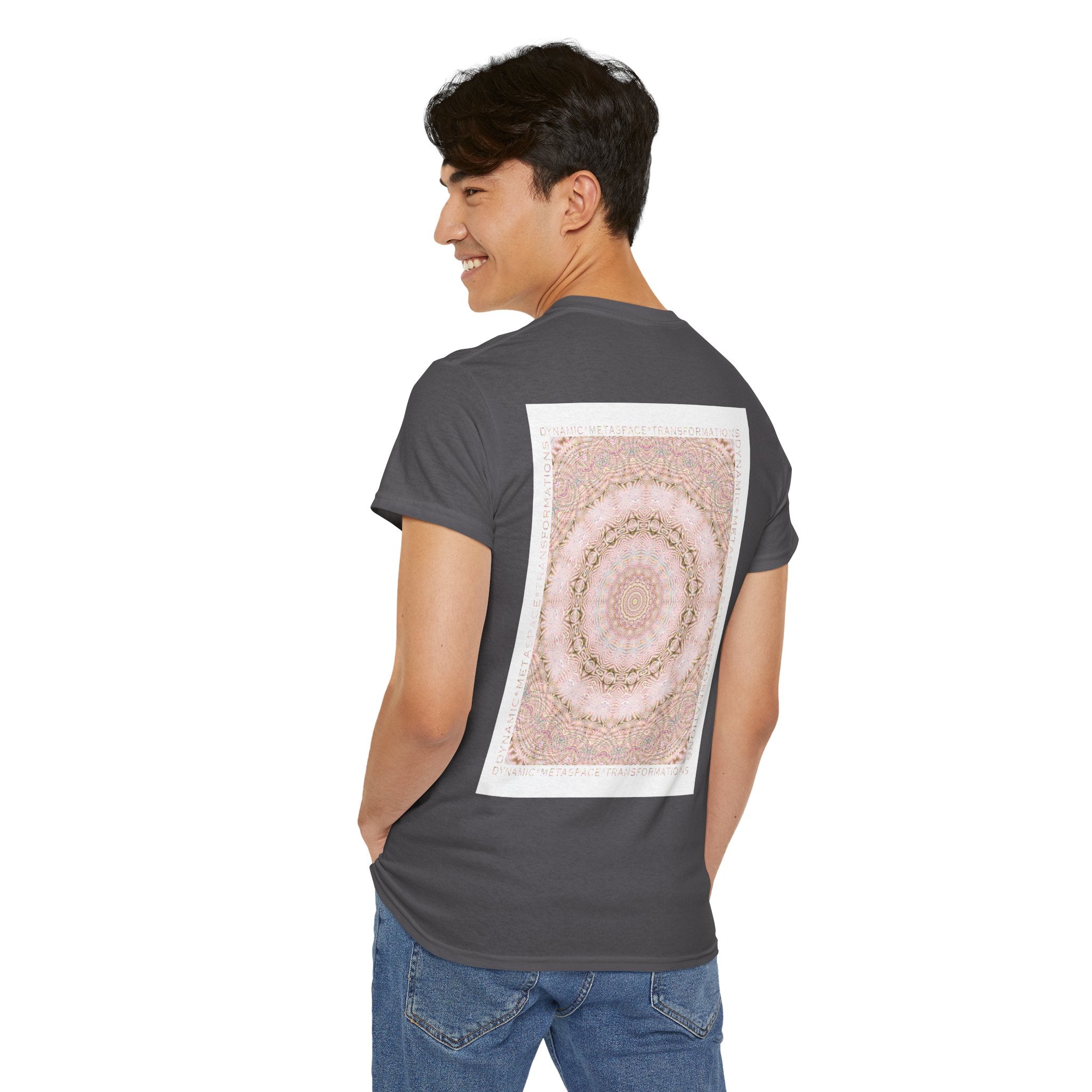 Unisex Heavy Cotton Tee (Back) - DMT Seer No.5