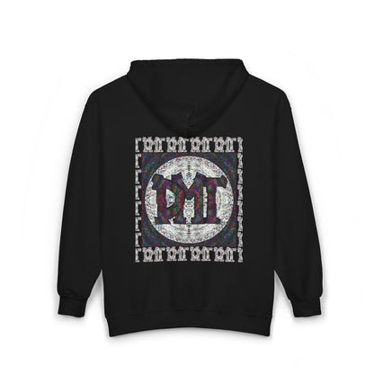 Unisex Heavy Blend™ Full Zip Hooded Sweatshirt - DMT Scribe No.11