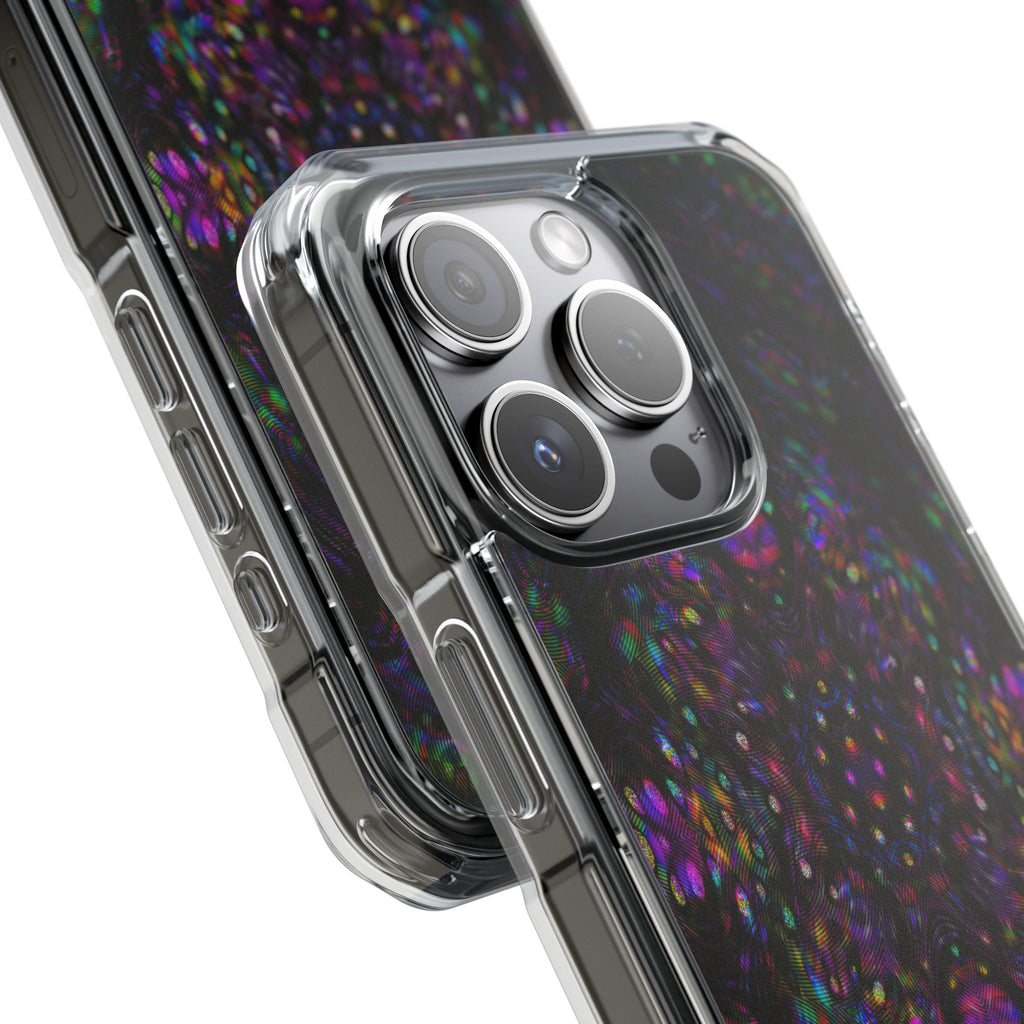 iPhone 15 Magnetic Clear Impact Case - DMT Scribe Tiles No.3