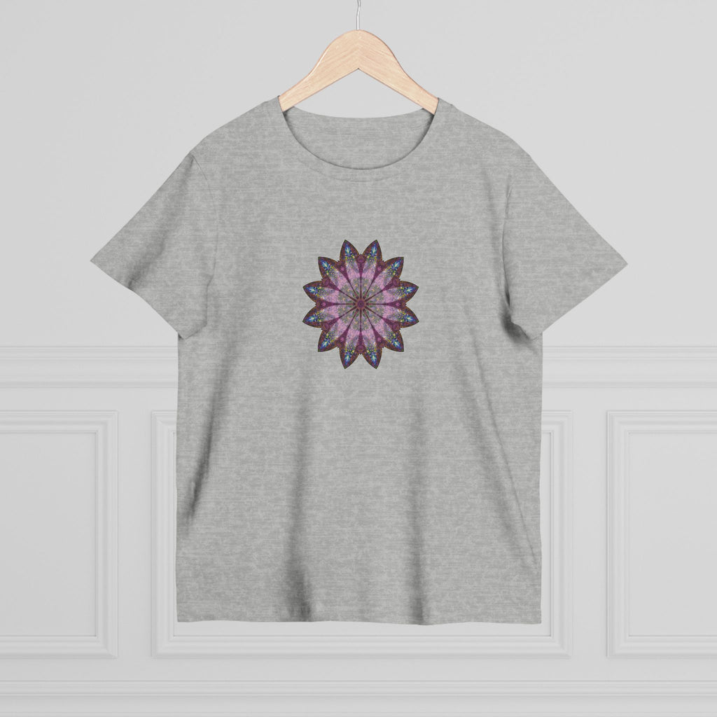 Women’s Maple Tee - Love Light Mandalas No.19
