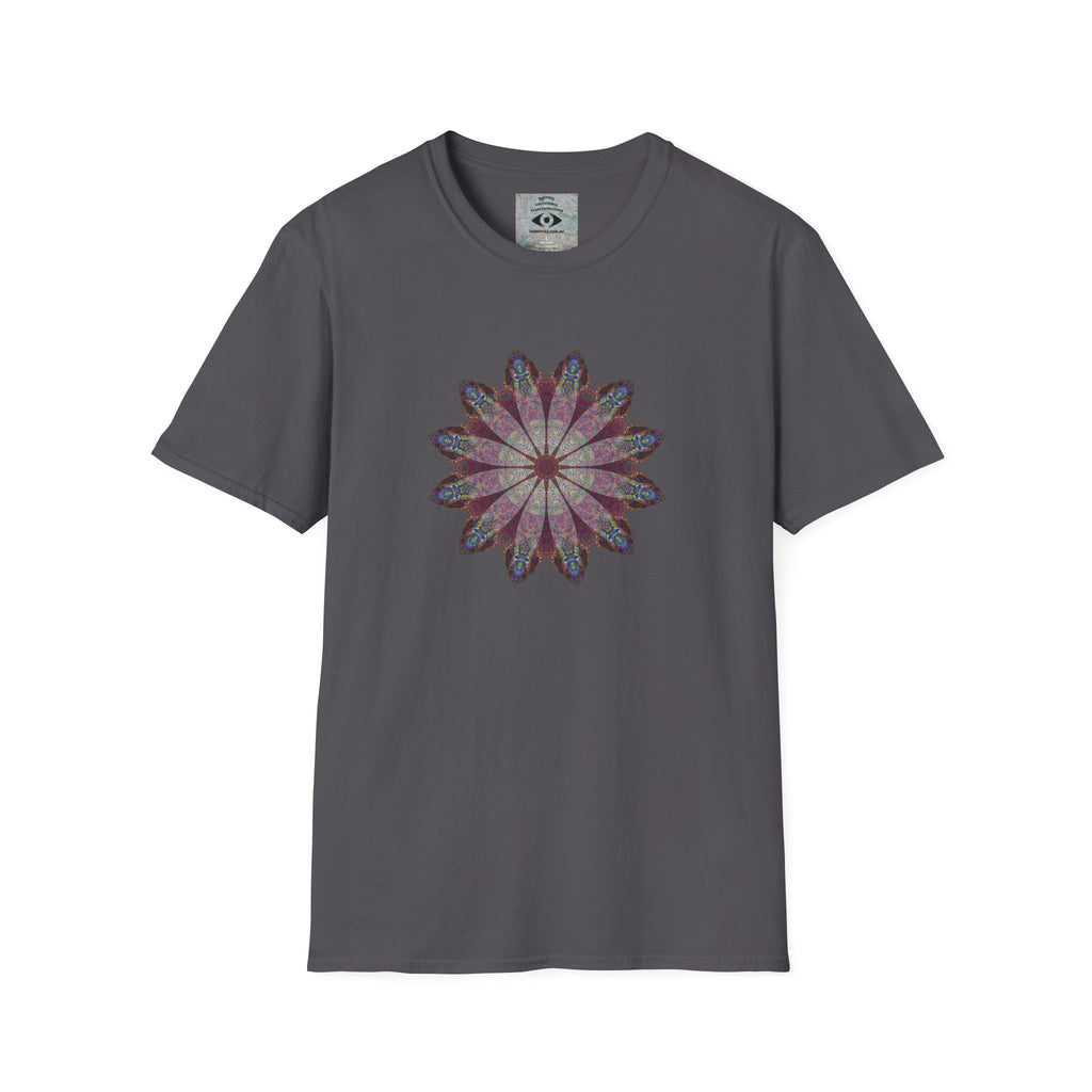 Unisex Softstyle T-Shirt - Love Light Mandalas No.9