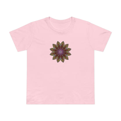 Women’s Maple Tee - Love Light Mandalas No.13