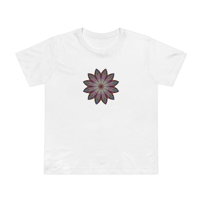 Women’s Maple Tee - Love Light Mandalas No.9