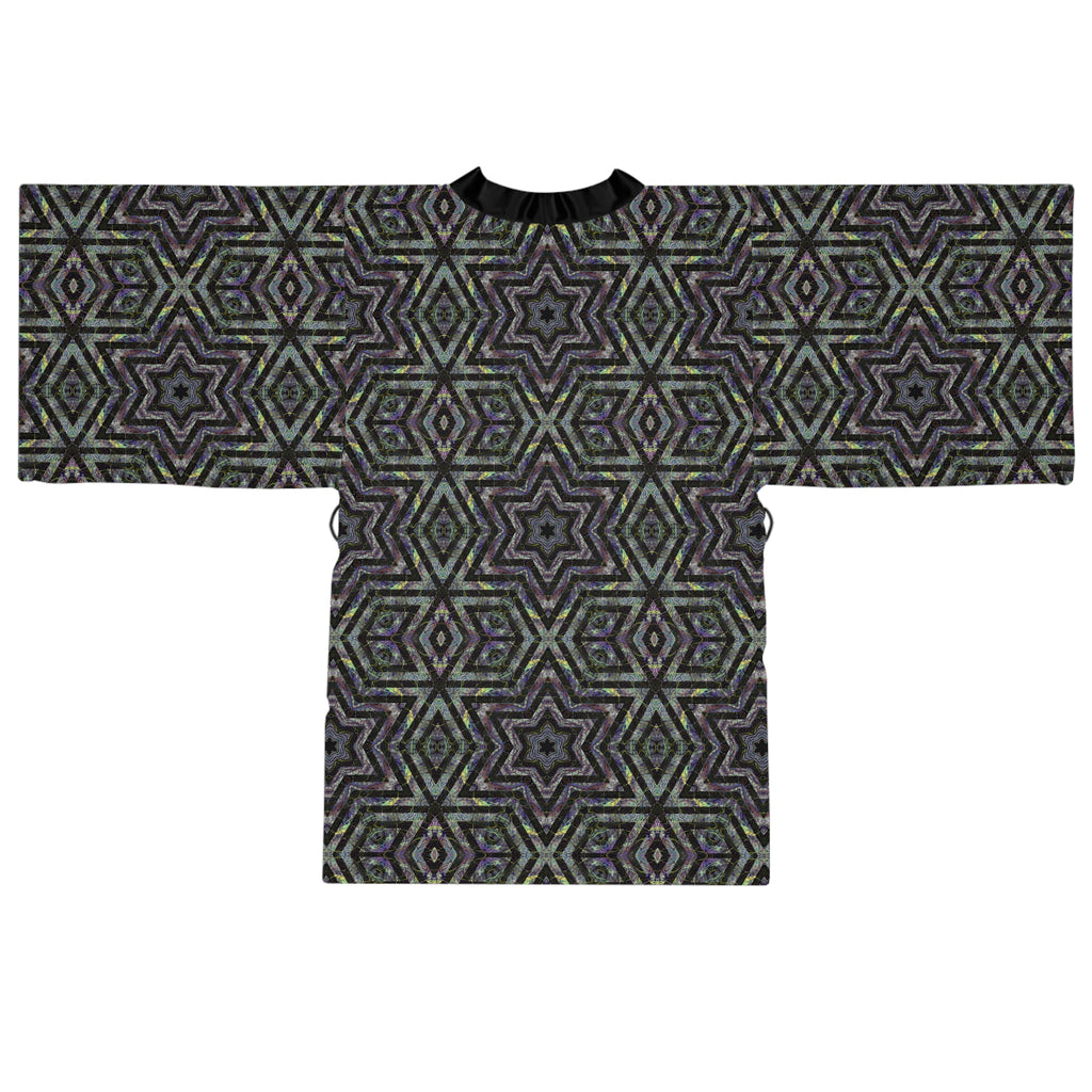 Long Sleeve Kimono Robe - P5 Kaleidoscopic No.5