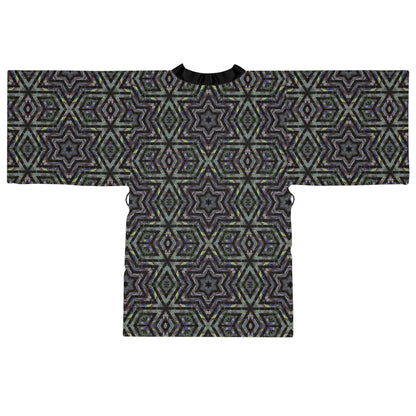 Long Sleeve Kimono Robe - P5 Kaleidoscopic No.5