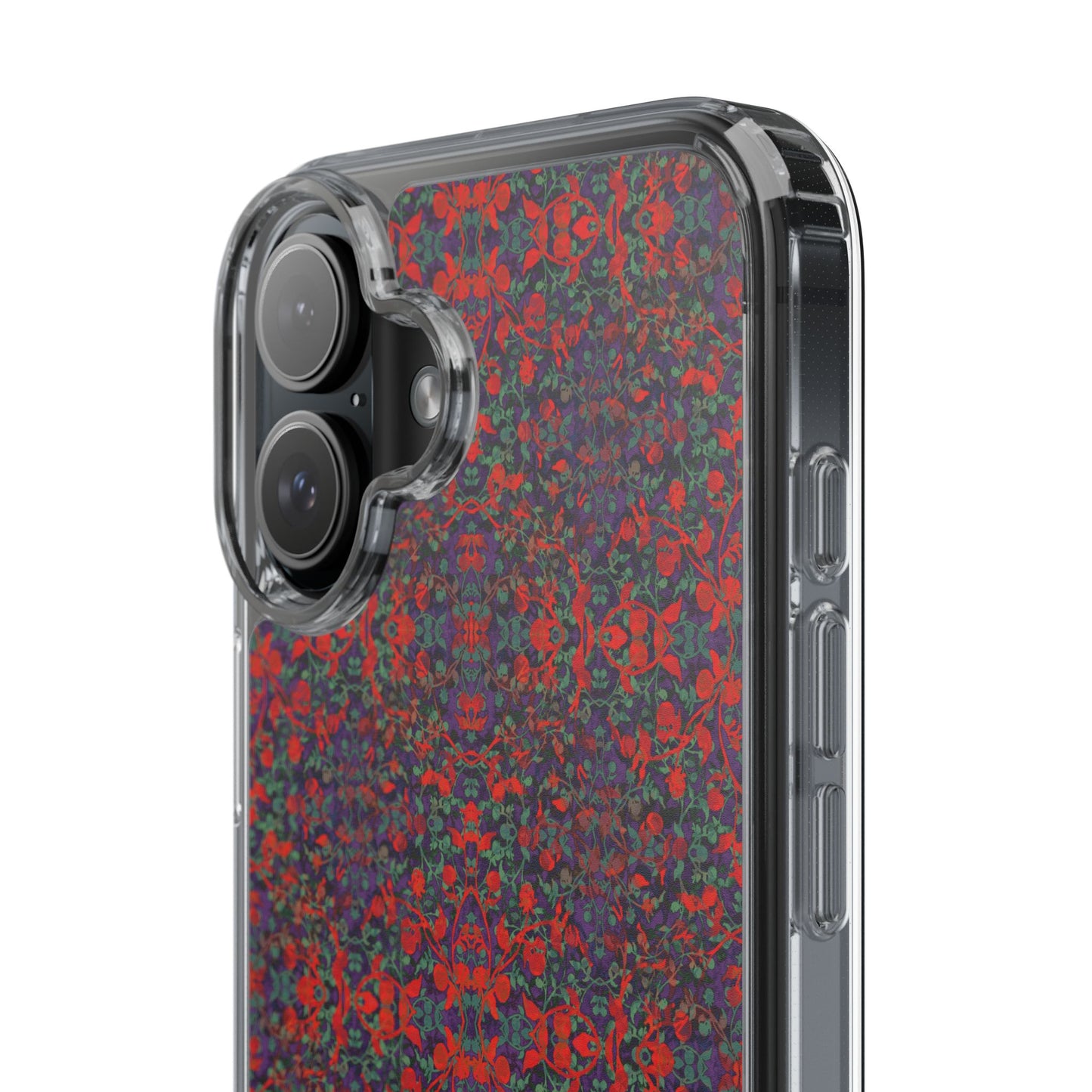 iPhone 16 Clear Case – Hidden Weave Series No.25