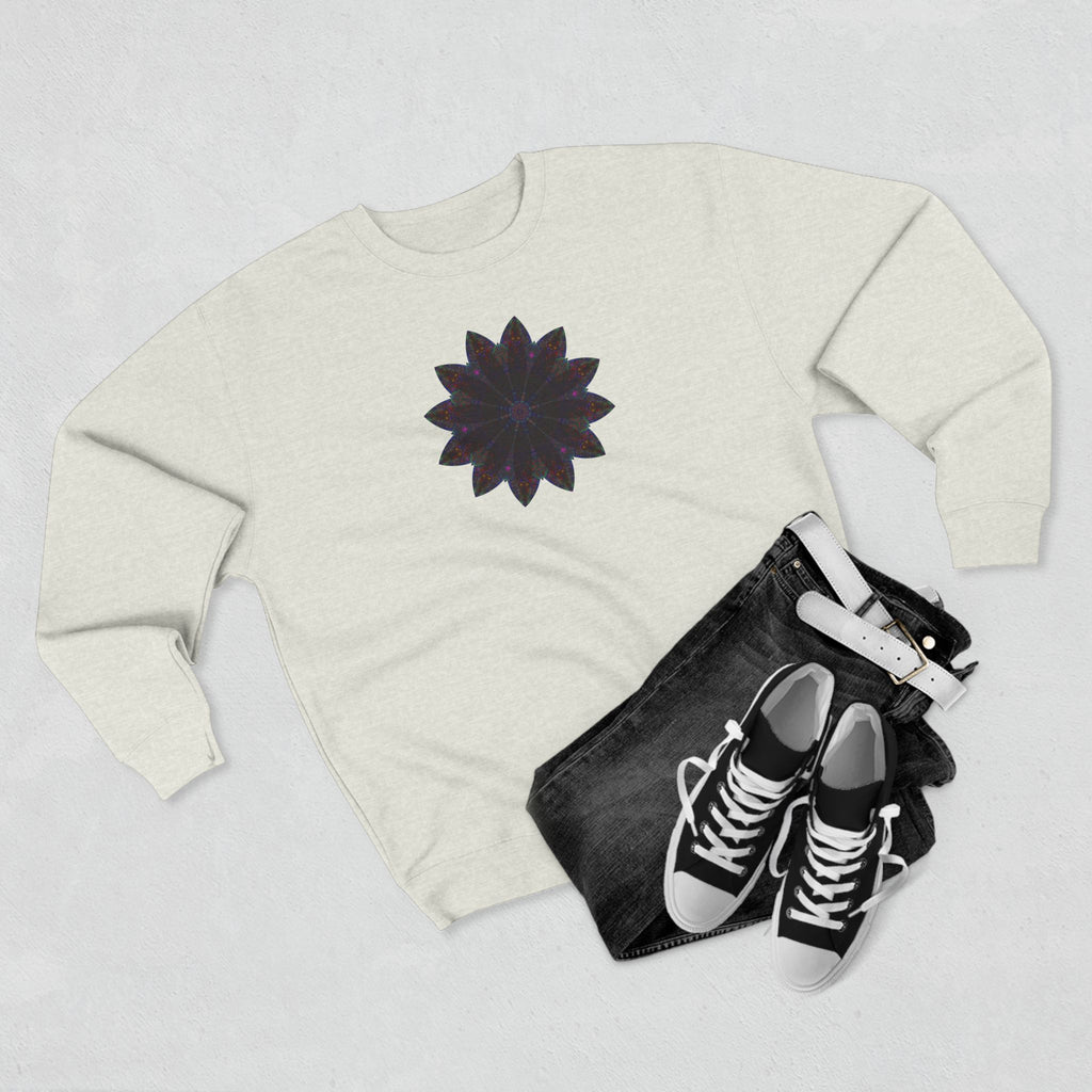 Unisex Crewneck Sweatshirt - Love Light Mandalas No.25