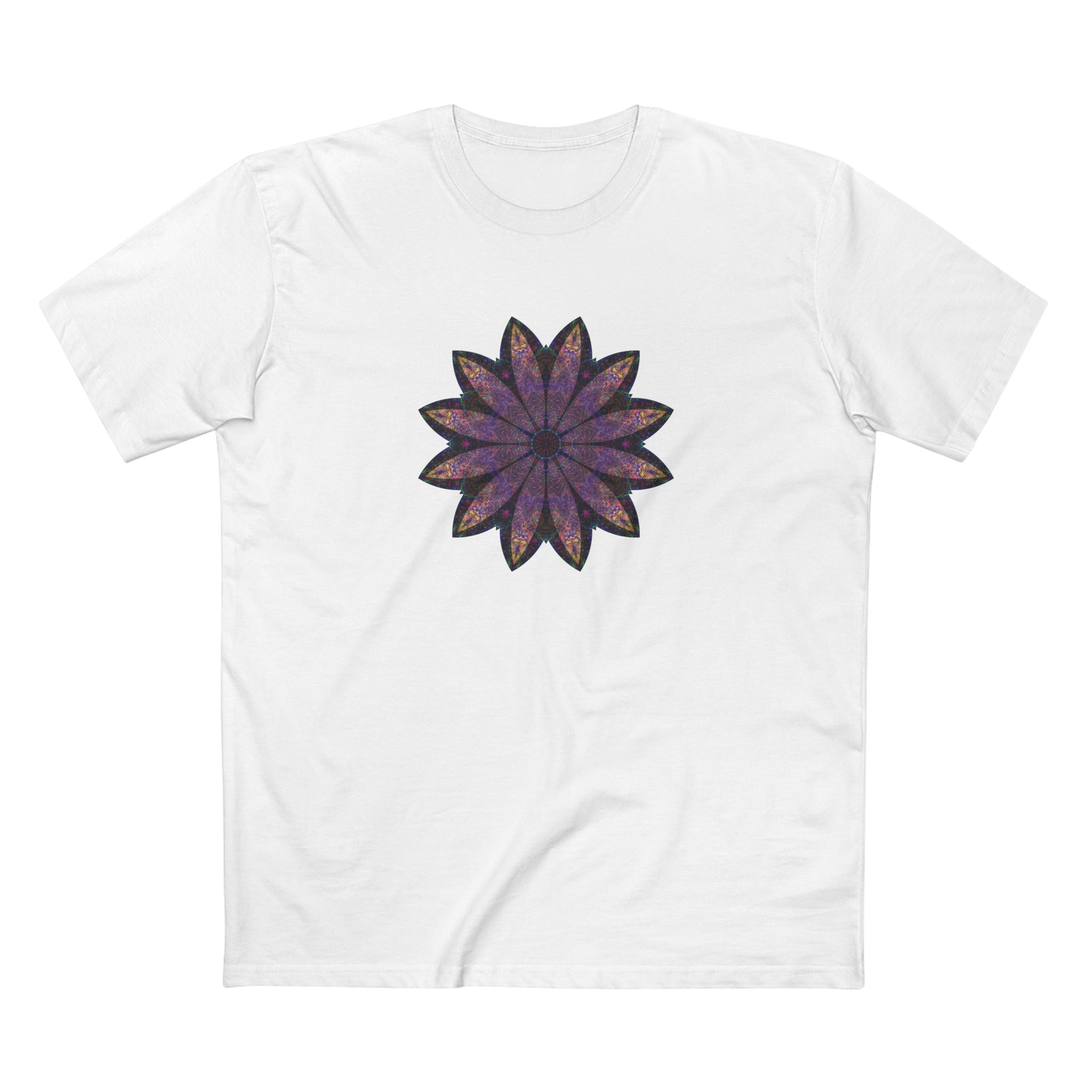 Men's Staple Tee - Love Light Mandalas No.24