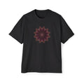 Men's Heavy Oversized Tee - Love Light Mandalas No.5