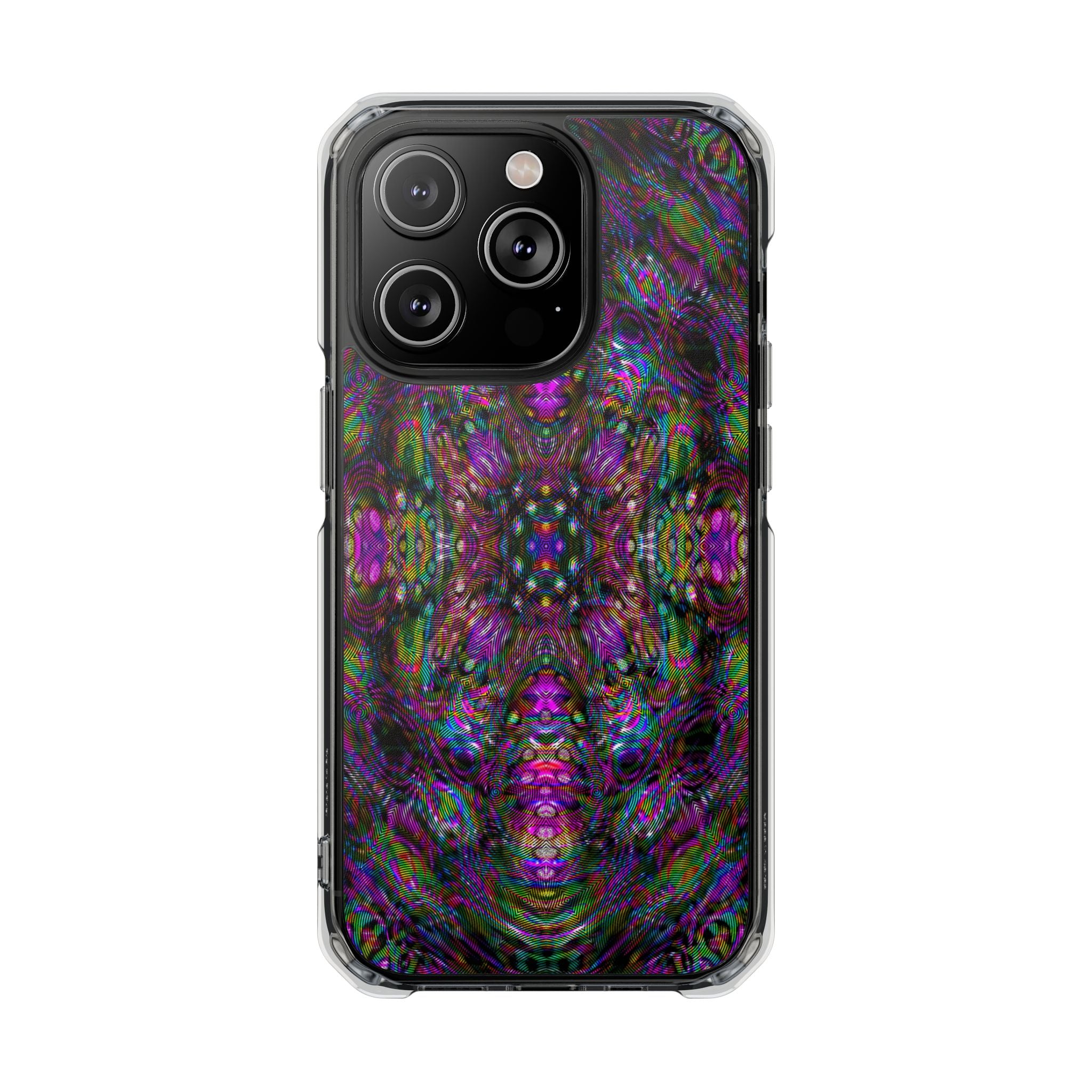 iPhone 14 Magnetic Clear Impact Case - DMT Scribe Tiles No.5