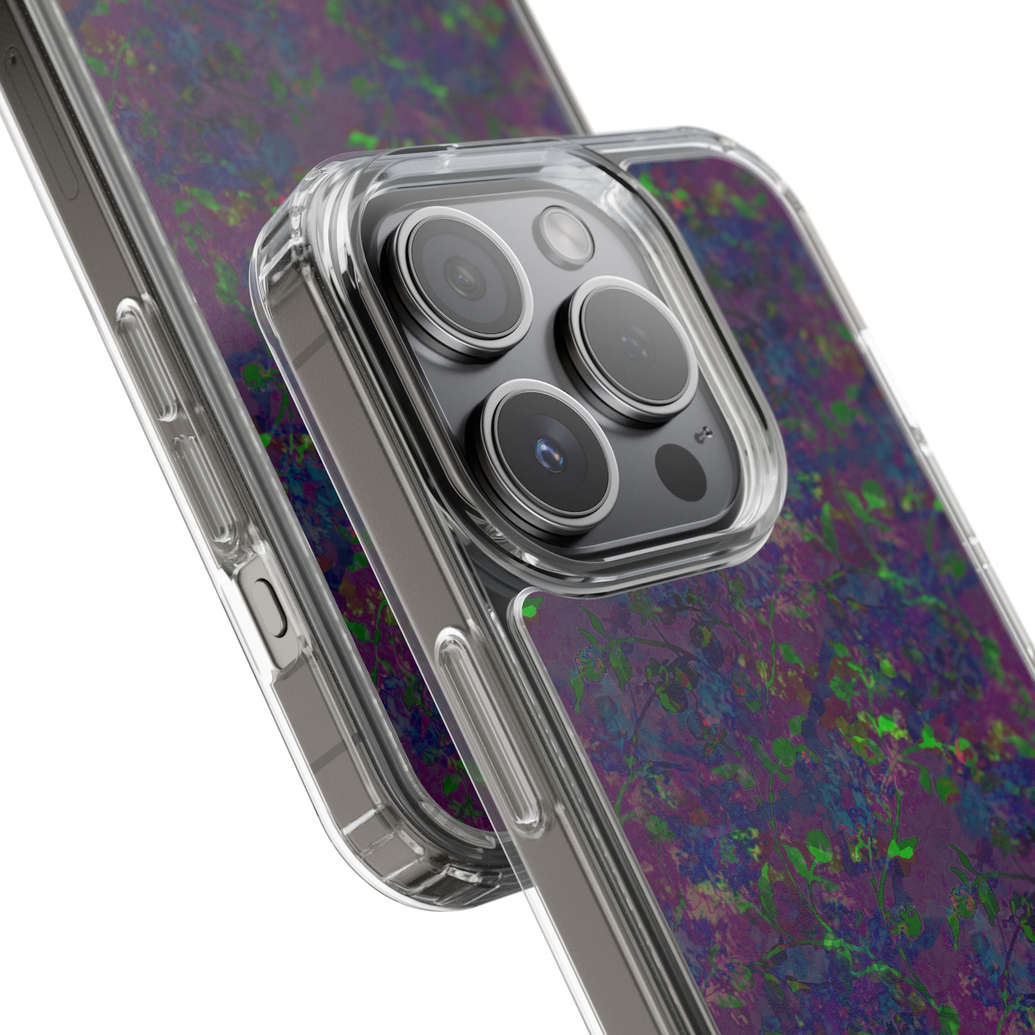 iPhone 15 Clear Case – Hidden Weave Series V3 No.23