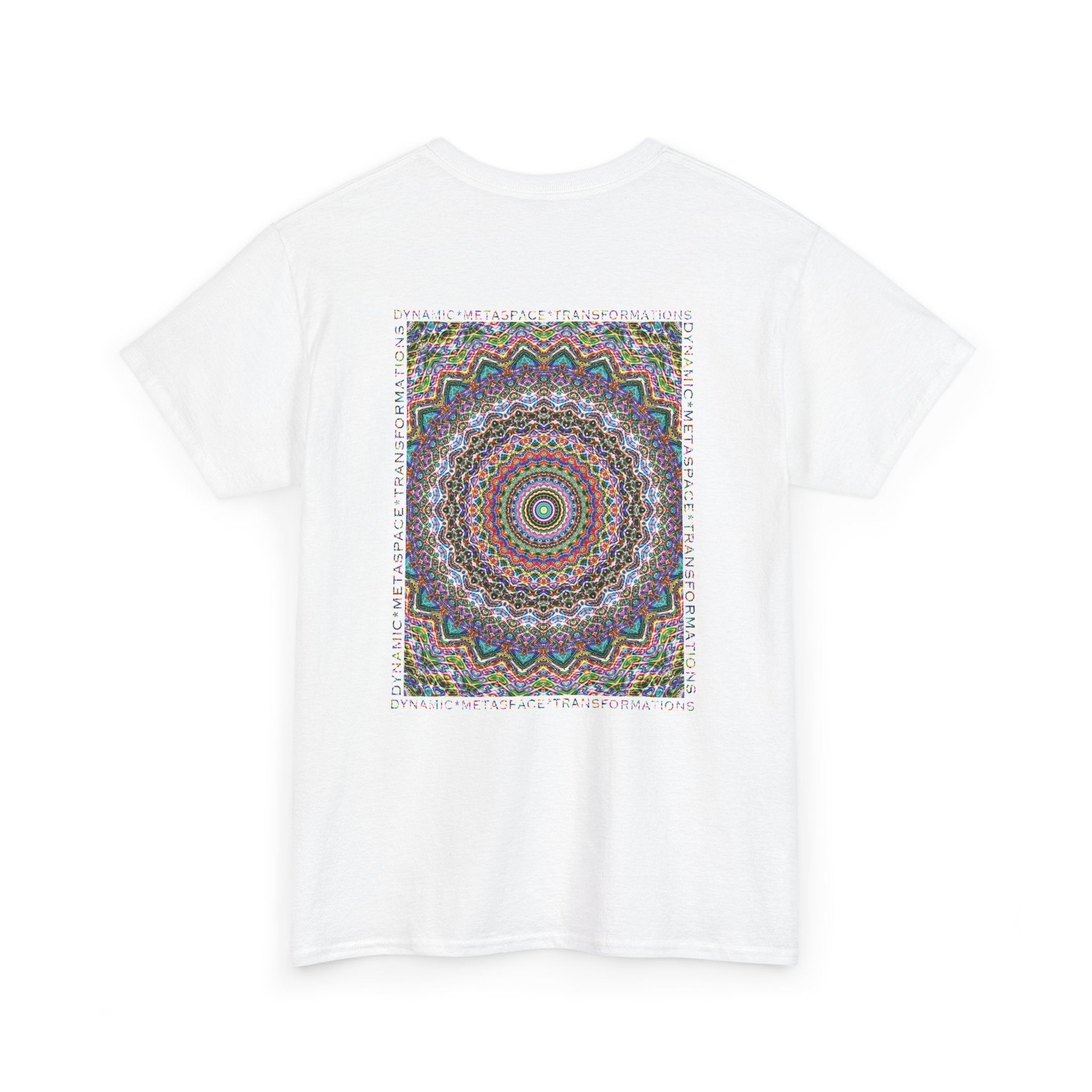 Unisex Heavy Cotton Tee (Back) - DMT Seer No.7