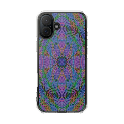 iPhone 16 Magnetic Clear Impact Case - DMT Seer No.21