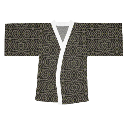 Long Sleeve Kimono Robe - P5 Kaleidoscopic No.7