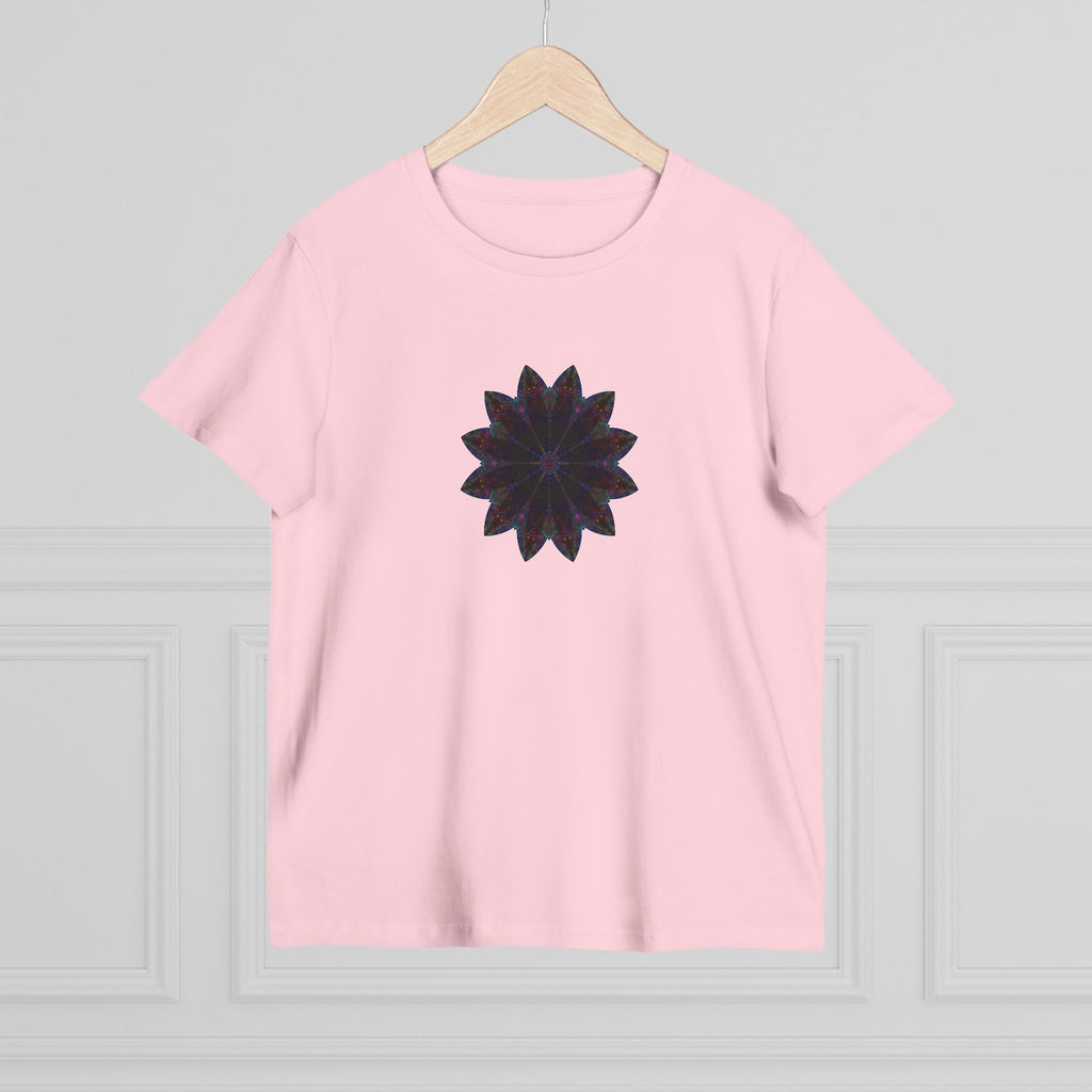 Women’s Maple Tee - Love Light Mandalas No.25