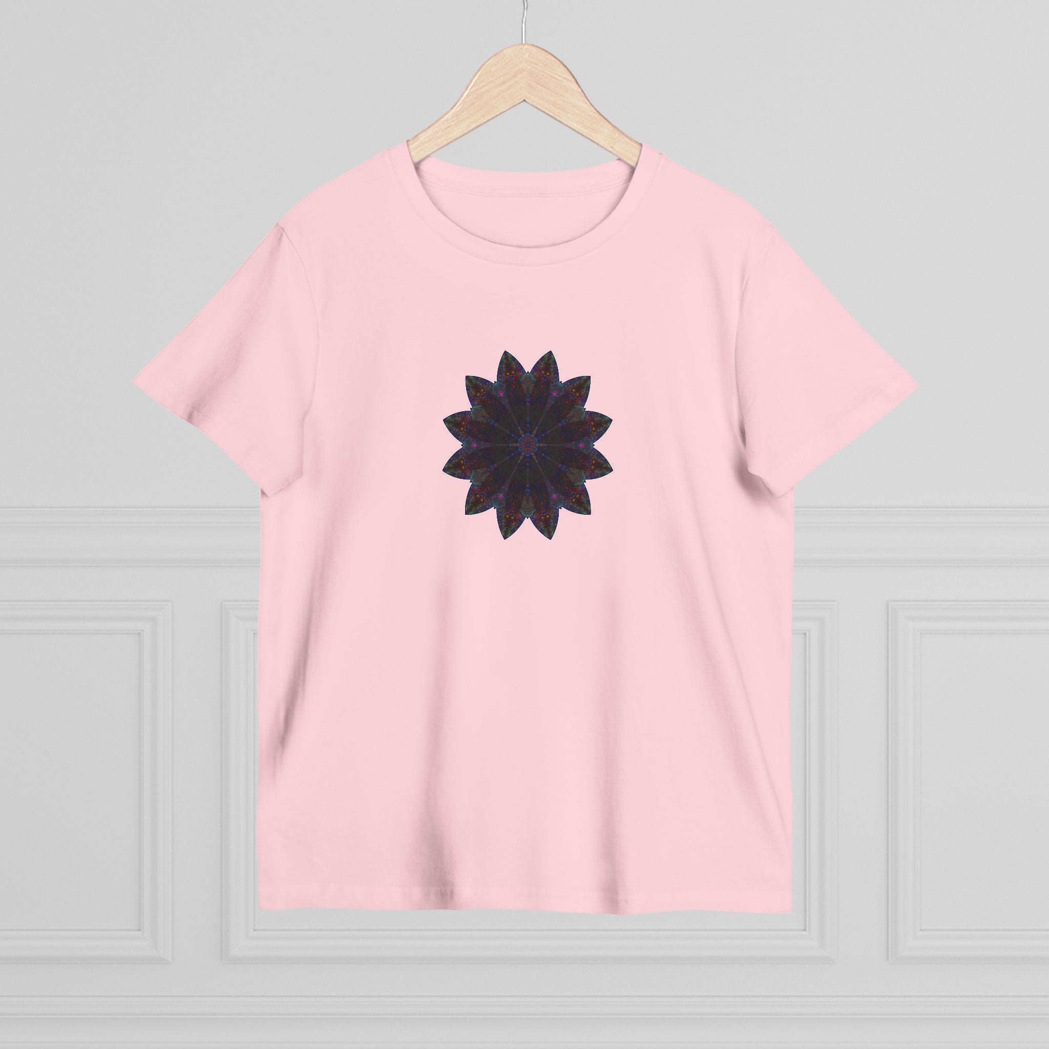 Women’s Maple Tee - Love Light Mandalas No.25