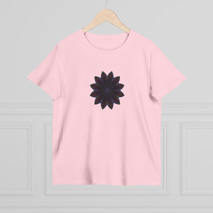 Women’s Maple Tee - Love Light Mandalas No.25