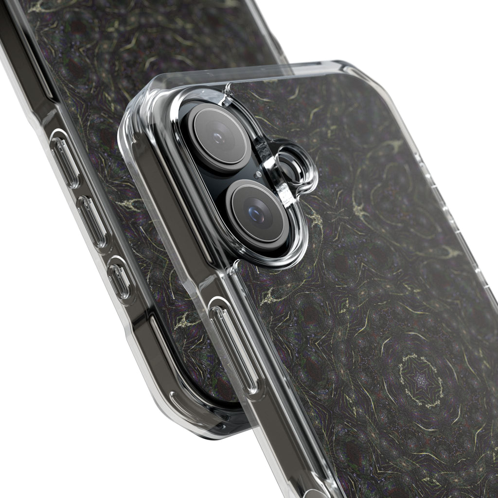 iPhone 16 Magnetic Clear Impact Case - P5 Kaleidoscopic No.18
