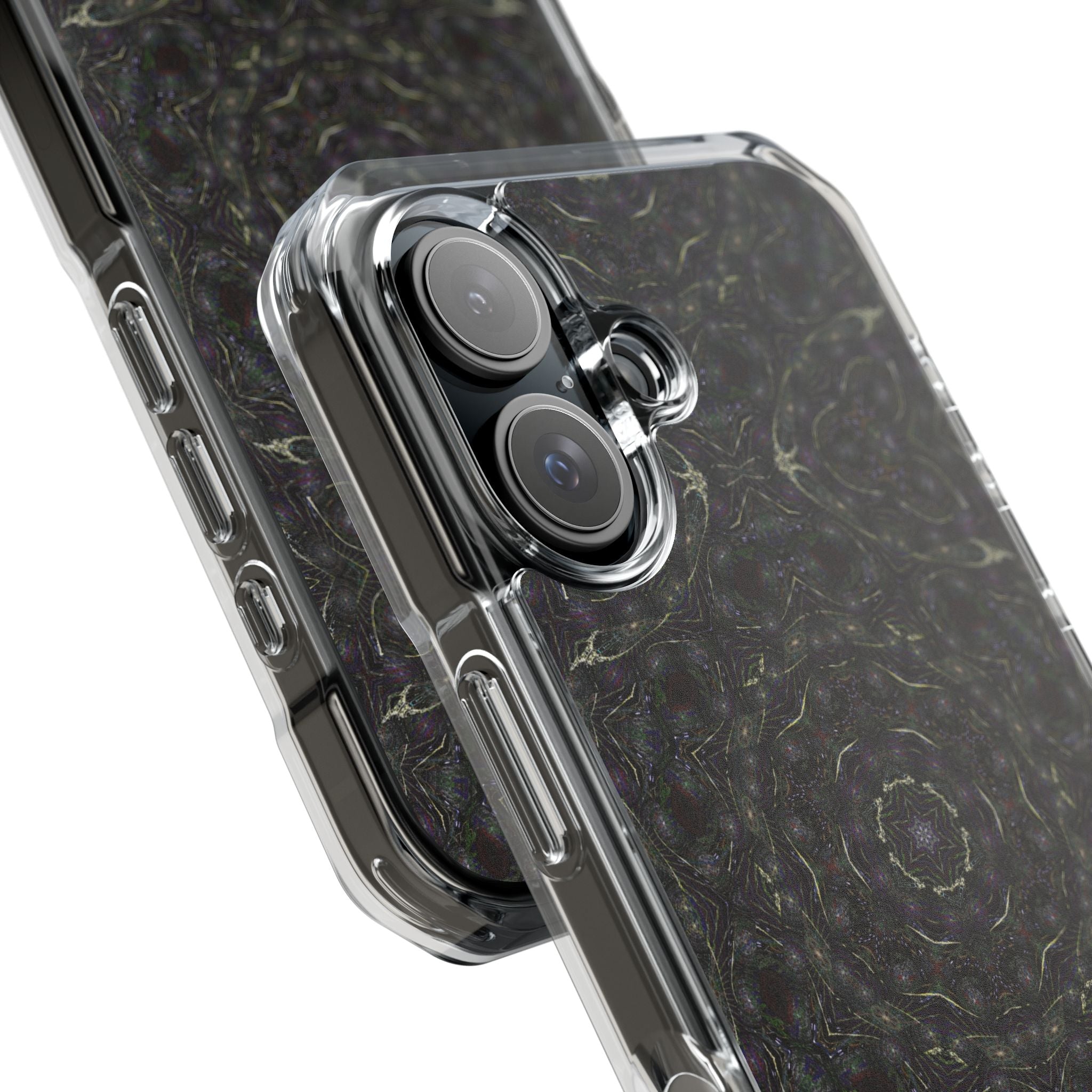 iPhone 16 Magnetic Clear Impact Case - P5 Kaleidoscopic No.18