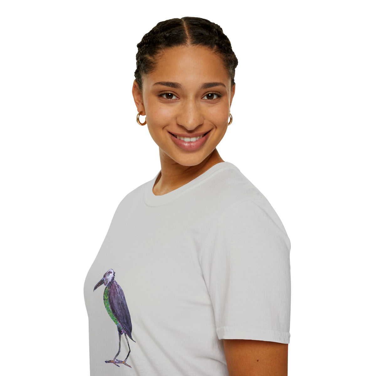 Unisex Softstyle T-Shirt - Birds Of Creation No.2