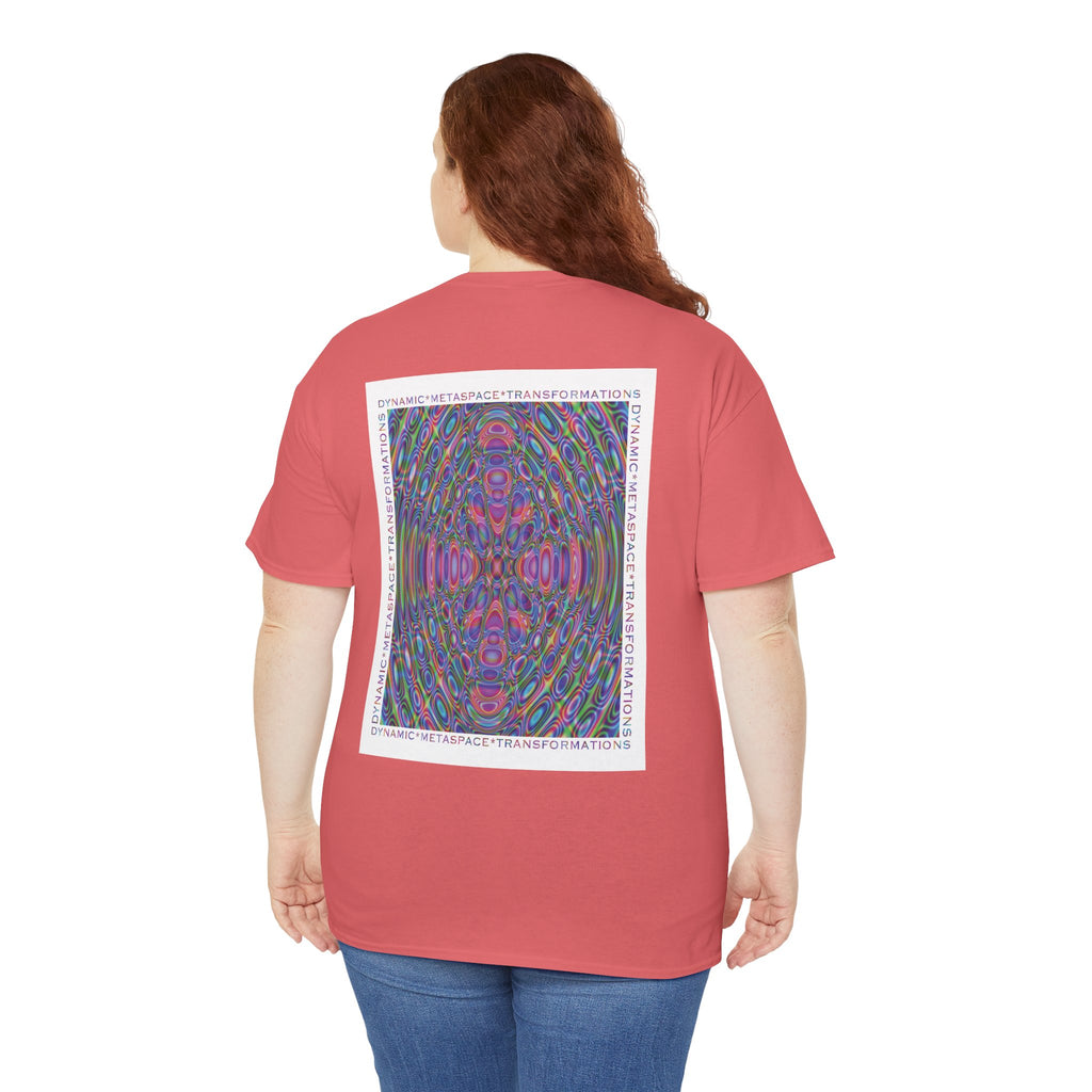 Unisex Heavy Cotton Tee (Back) - DMT Seer No.1