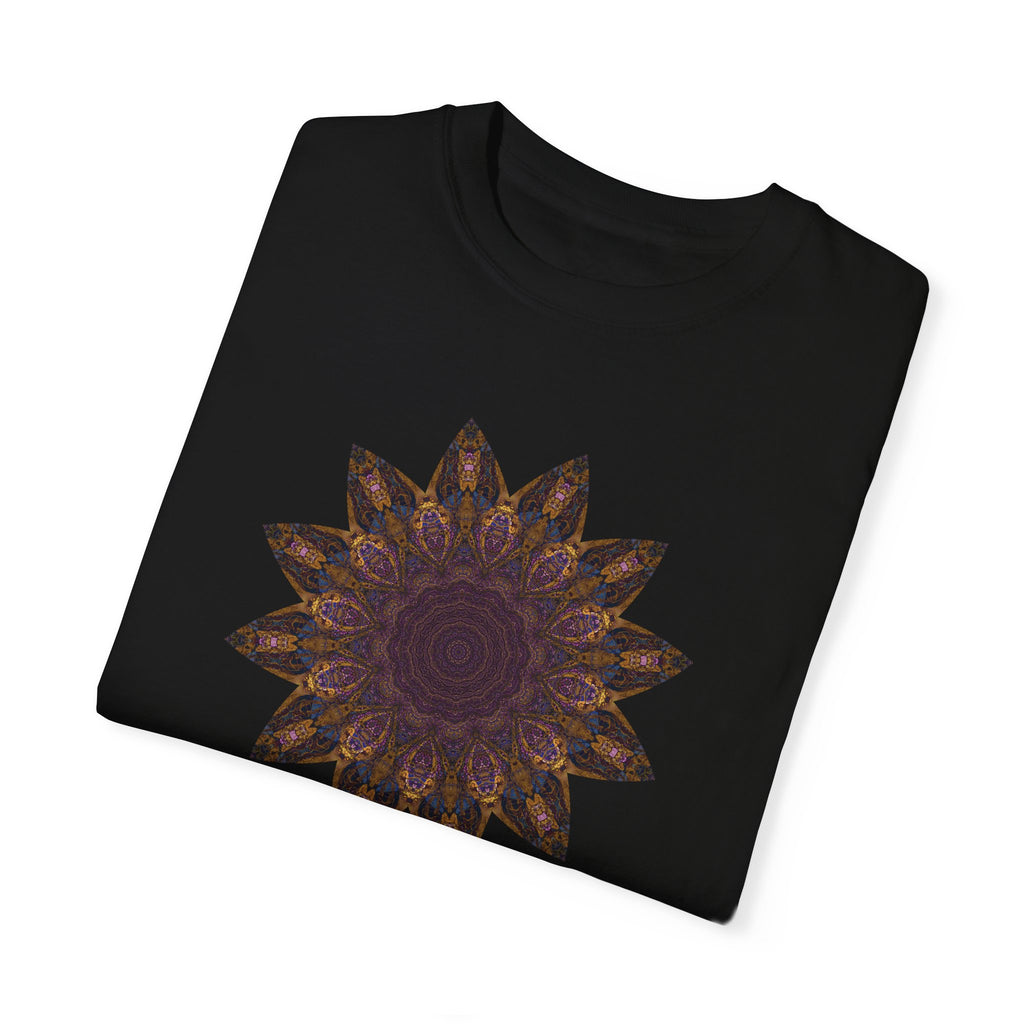Unisex Garment-Dyed T-shirt - Love Light Mandalas No.1