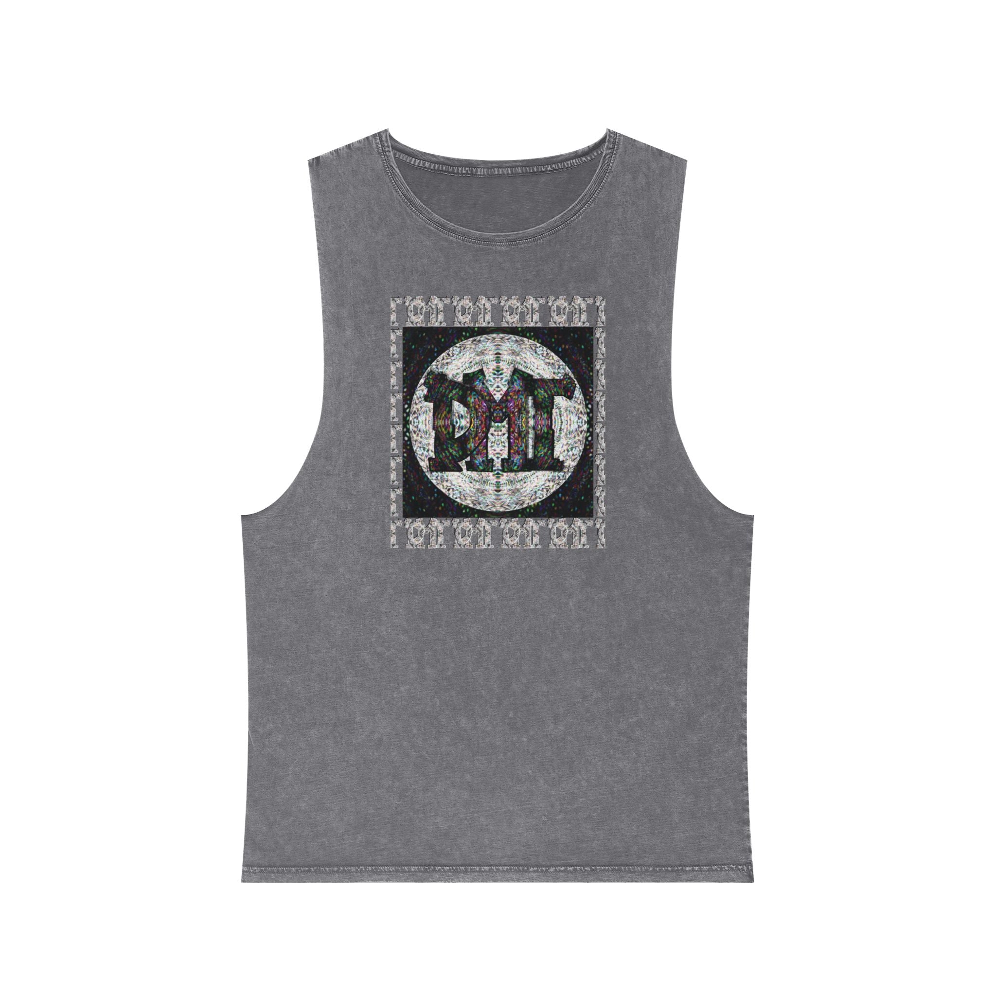 Unisex Stonewash Tank Top - DMT Scribe No.2