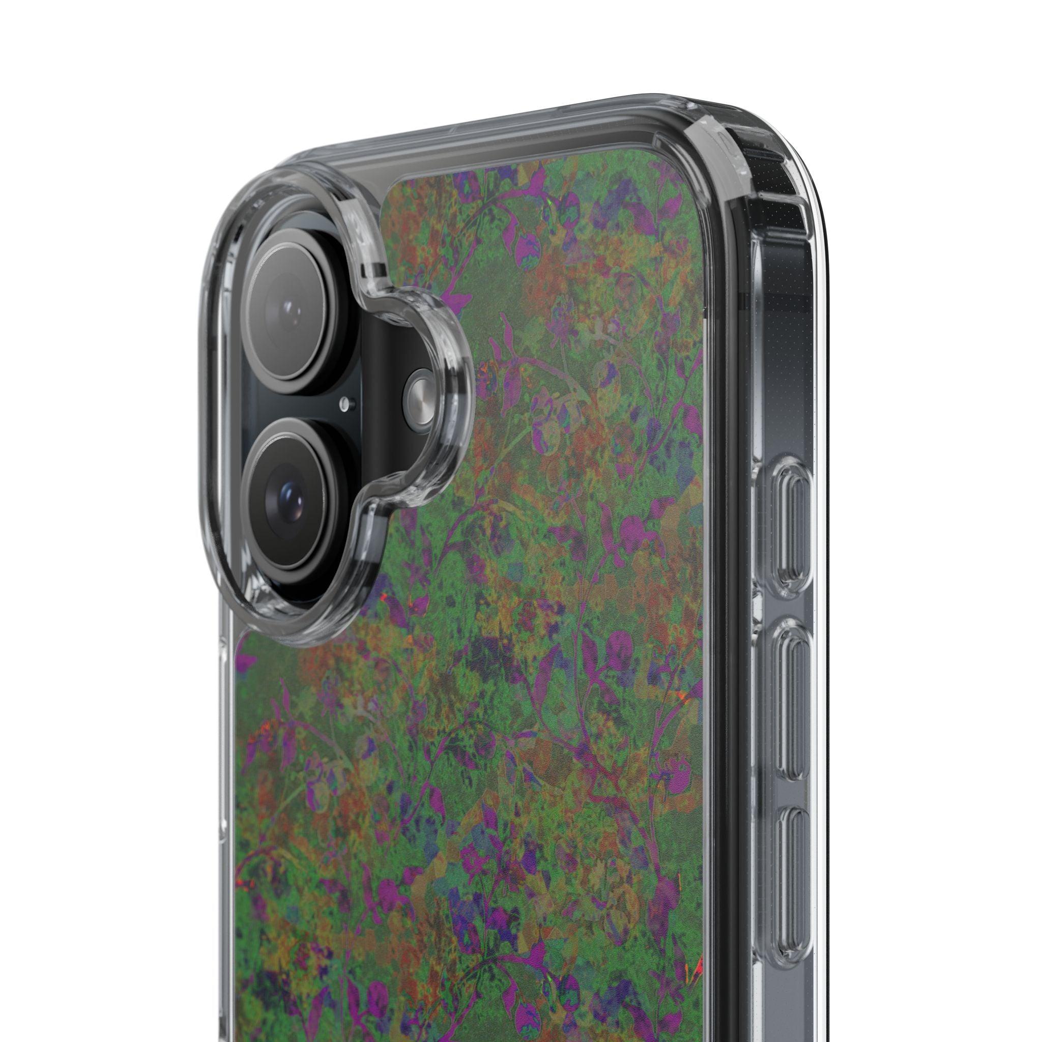 iPhone 16 Clear Case – Hidden Weave Series V3 No.24