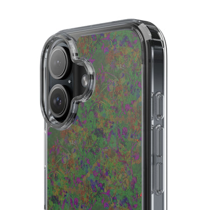 iPhone 16 Clear Case – Hidden Weave Series V3 No.24