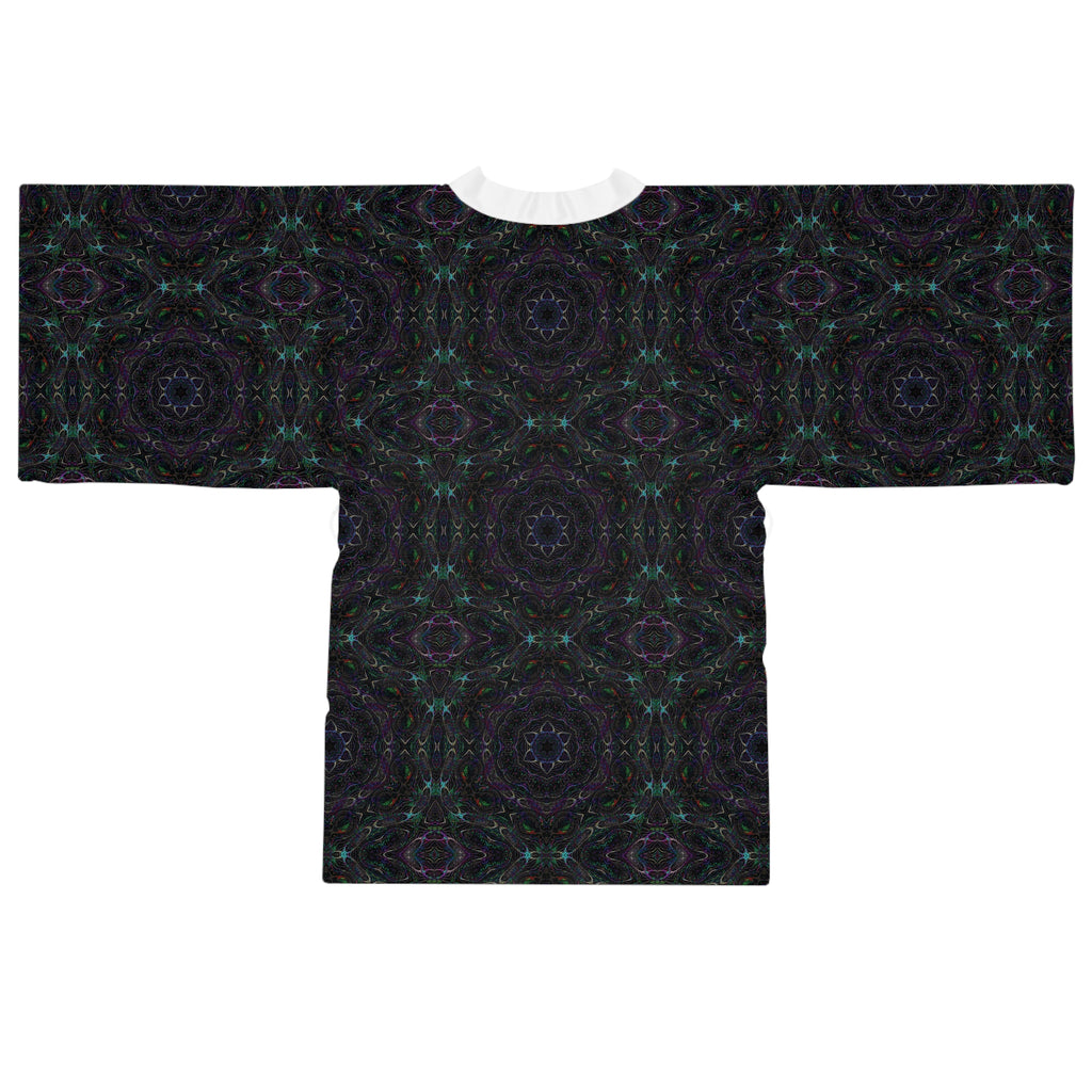 Long Sleeve Kimono Robe - P5 Kaleidoscopic No.32