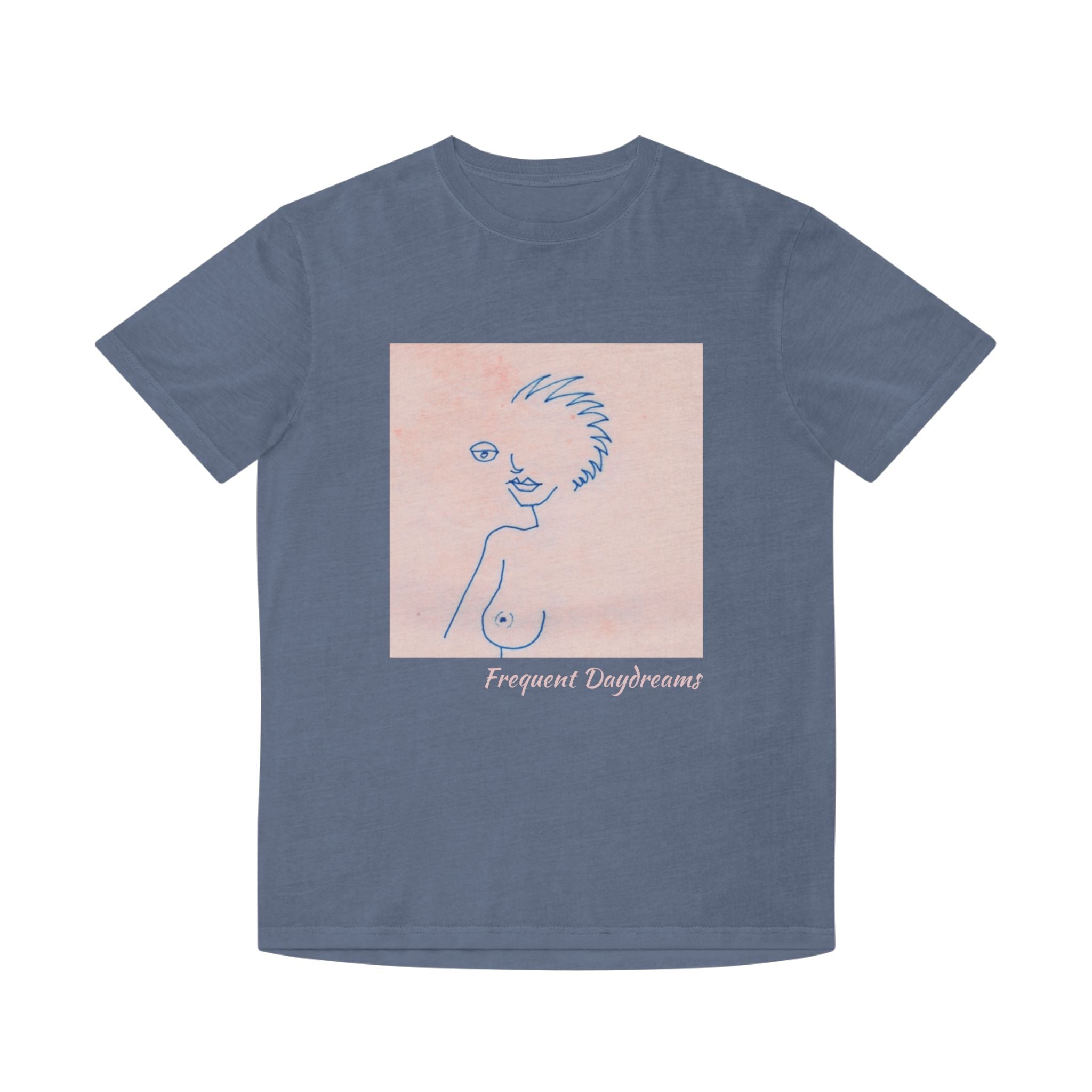 Unisex Faded Shirt - Frequent Daydreams Sketch No.46