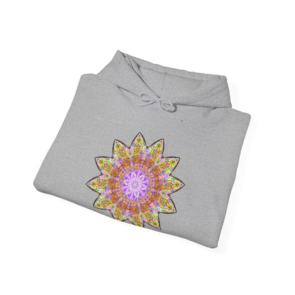 Unisex Heavy Blend™ Hooded Sweatshirt - Love Light Mandalas No.14