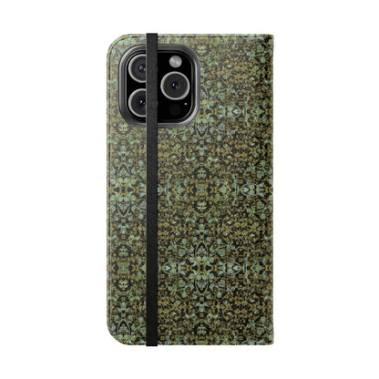 iPhone 16 Flip Case - Hidden Weave Series No.4
