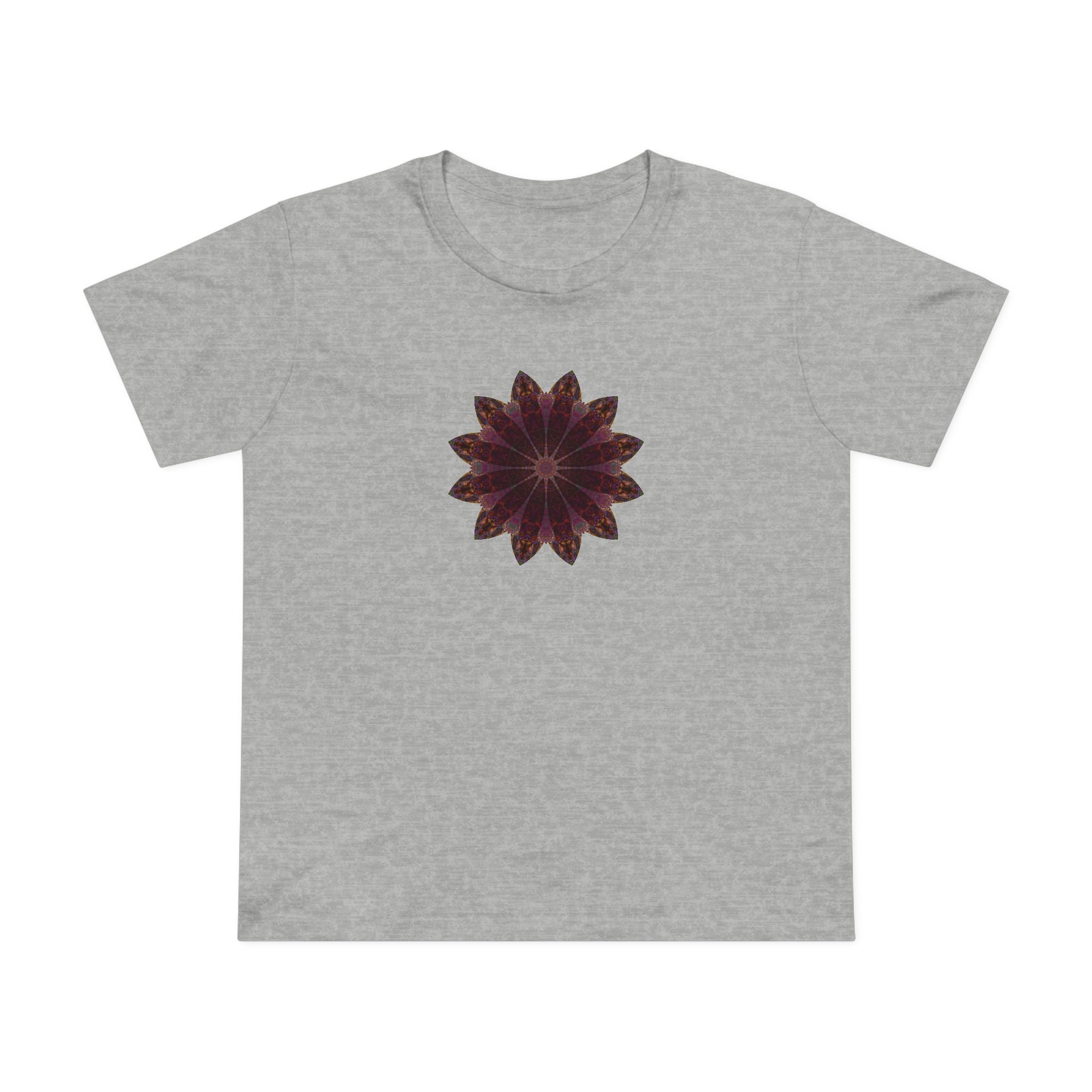 Women’s Maple Tee - Love Light Mandalas No.5