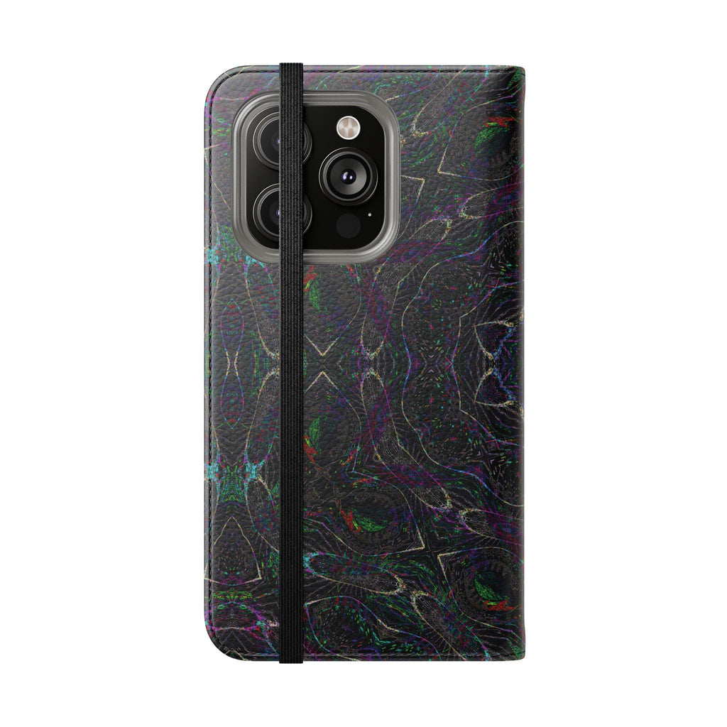 iPhone 14 Flip Case - P5 Kaleidoscopic No.32