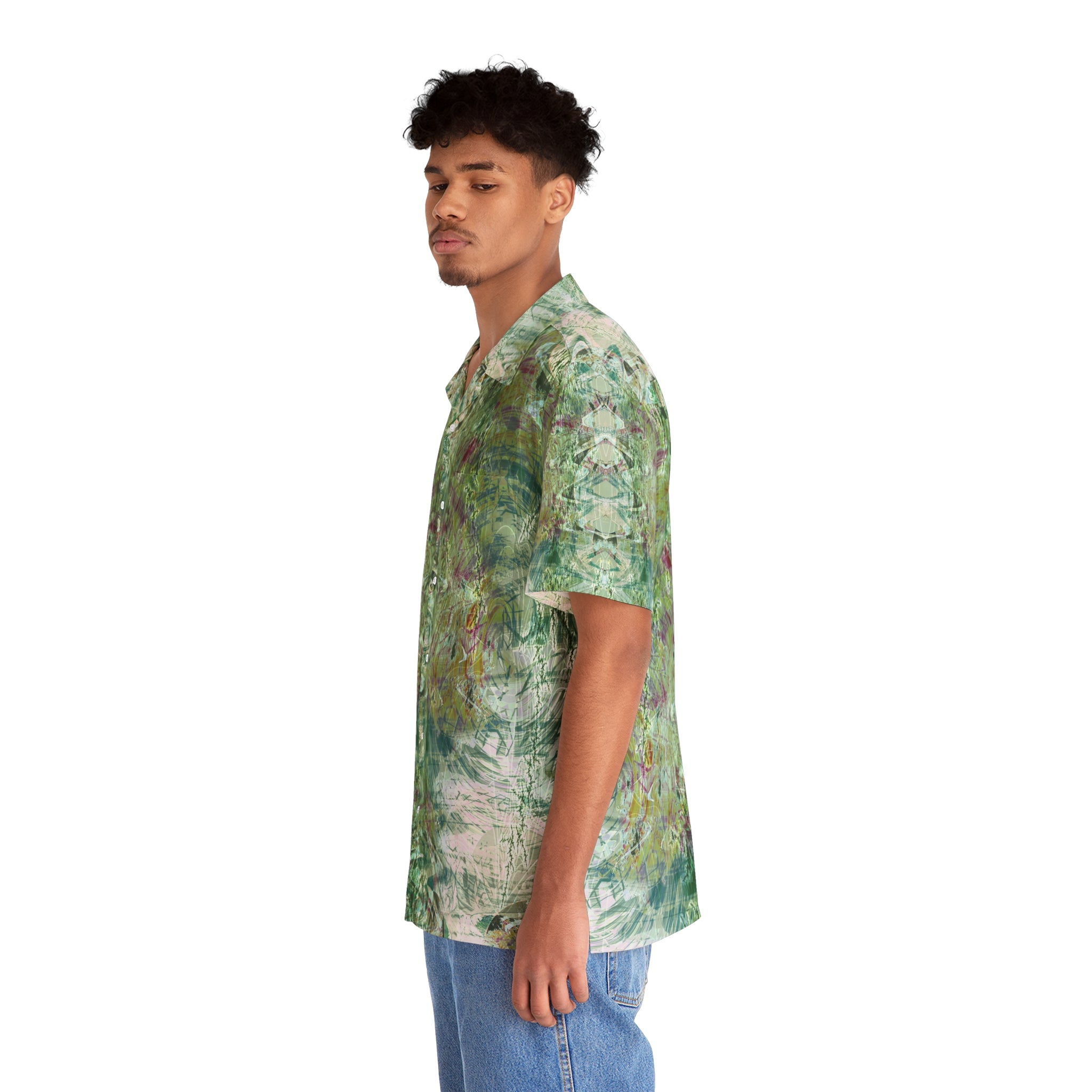 Hawaiian Shirt - Love Light Fractals No.7