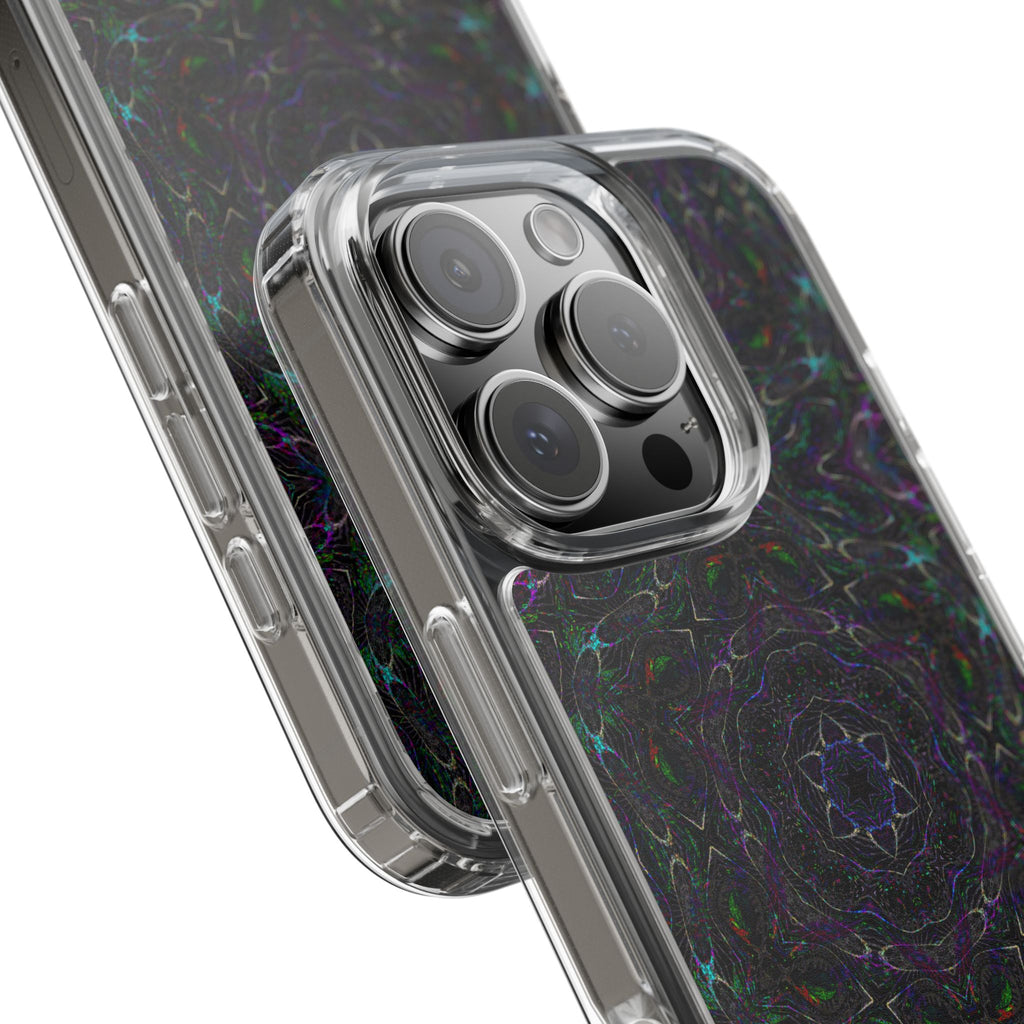 iPhone 16 Clear Case – P5 Kaleidoscopic No.32