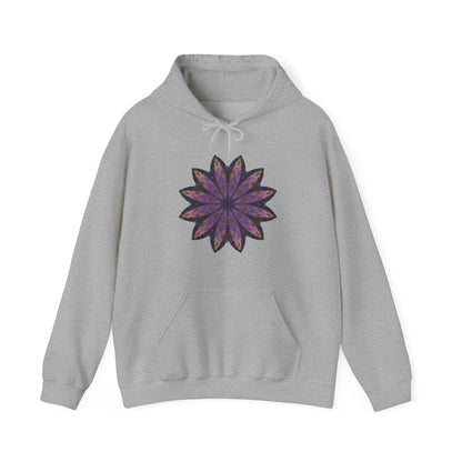 Unisex Heavy Blend™ Hooded Sweatshirt - Love Light Mandalas No.24