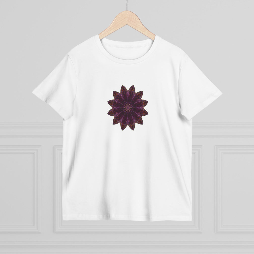 Women’s Maple Tee - Love Light Mandalas No.15
