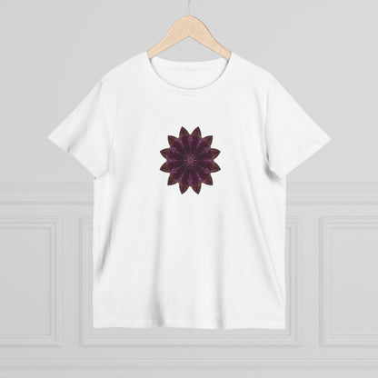 Women’s Maple Tee - Love Light Mandalas No.15
