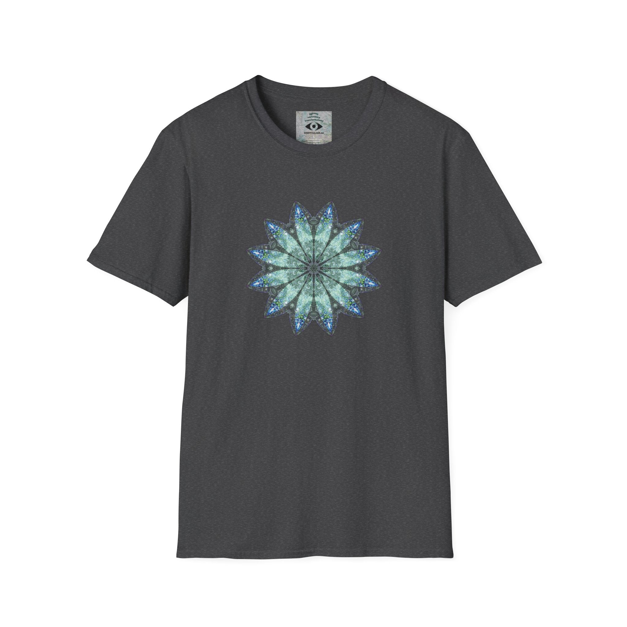 Unisex Softstyle T-Shirt - Love Light Mandalas No.20