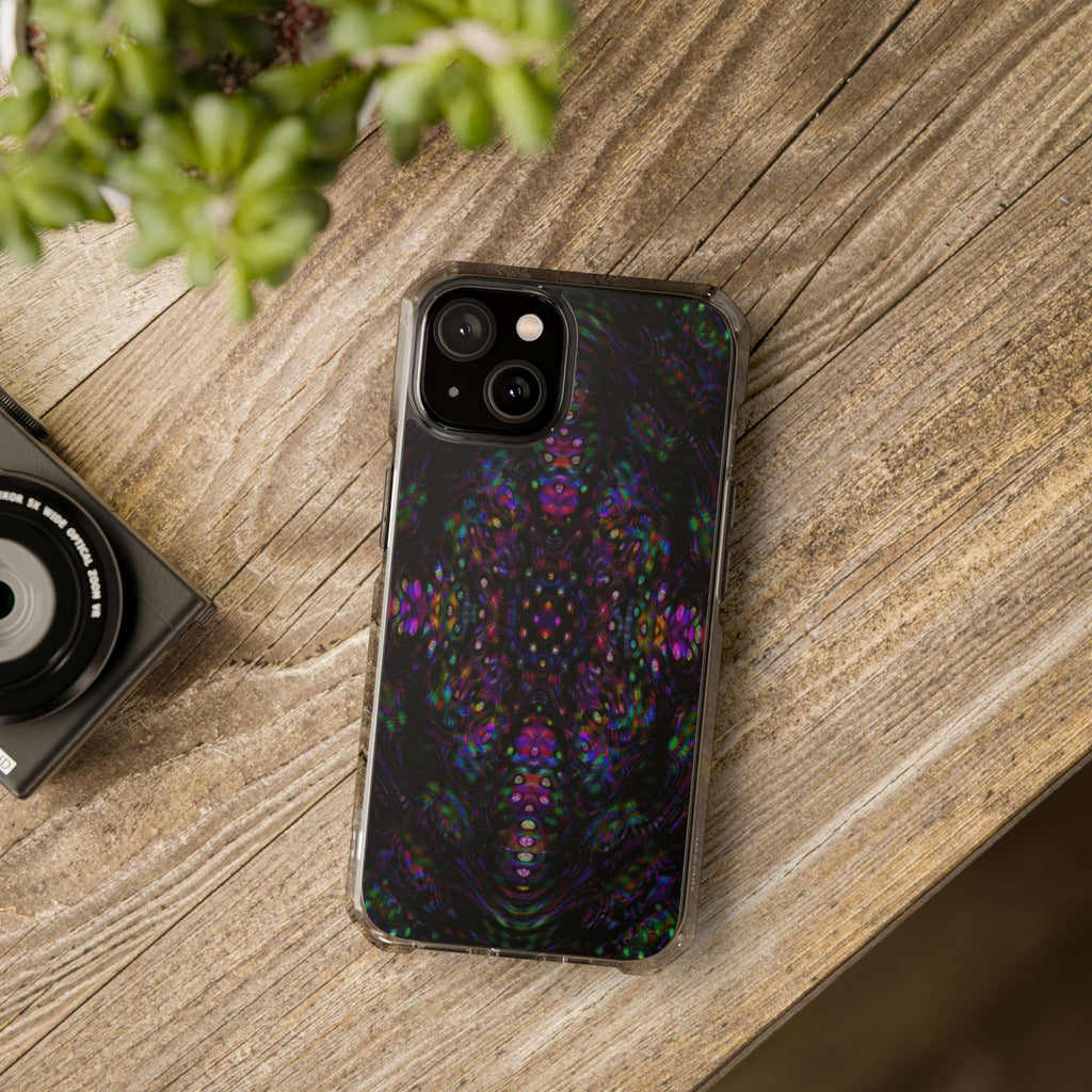 iPhone 14 Magnetic Clear Impact Case - DMT Scribe Tiles No.3
