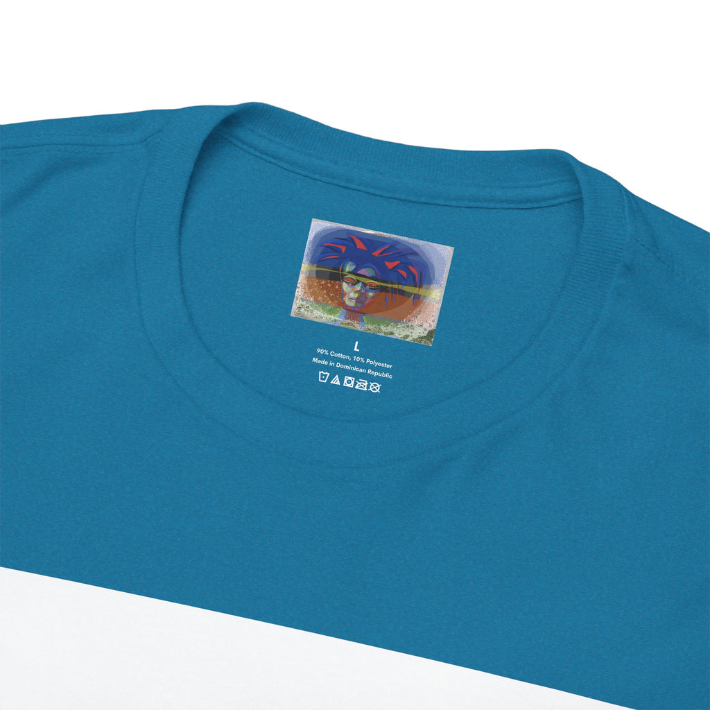 Unisex Heavy Cotton Tee - The Traveller Series (Shadow)