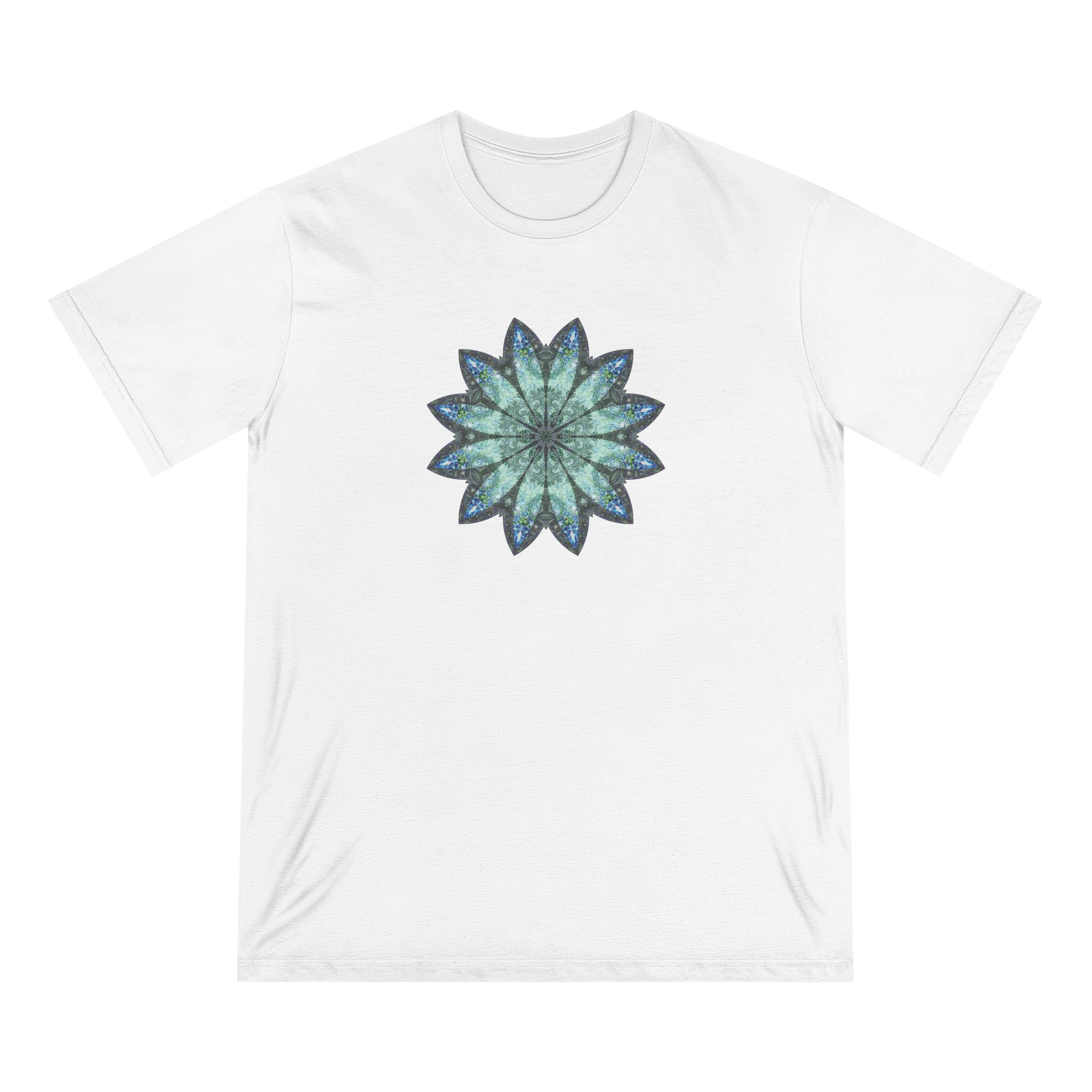 Organic Staple T-shirt - Love Light Mandalas No.20