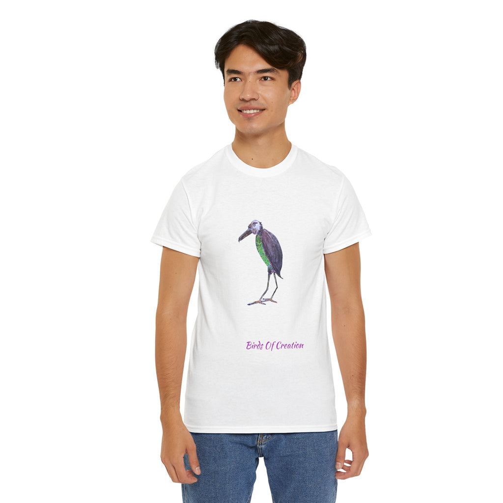 Unisex Heavy Cotton Tee - Birds Of Creation No.2