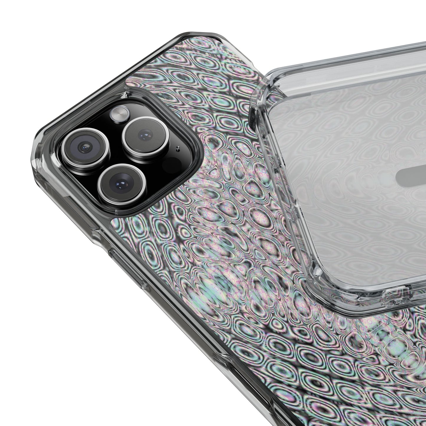 iPhone 16 Magnetic Clear Impact Case - DMT Seer No.13