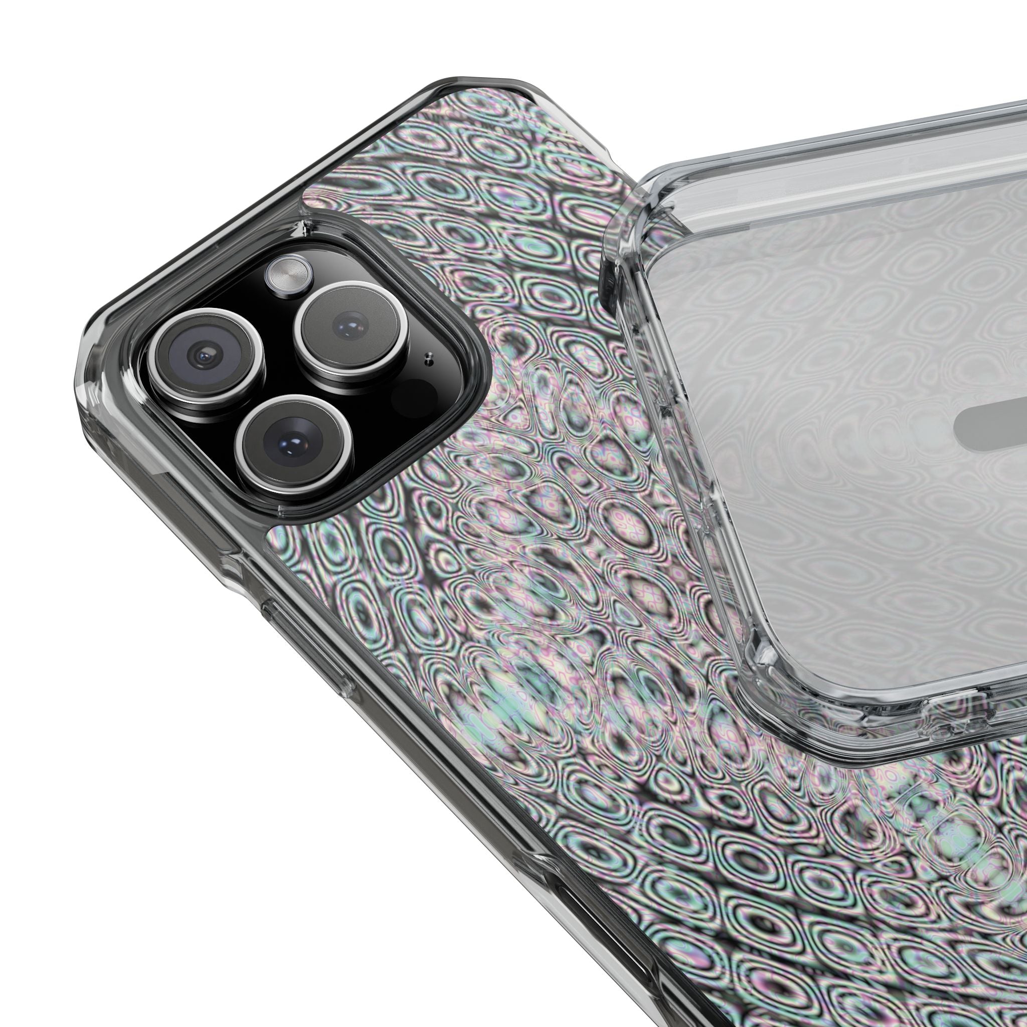 iPhone 16 Magnetic Clear Impact Case - DMT Seer No.13
