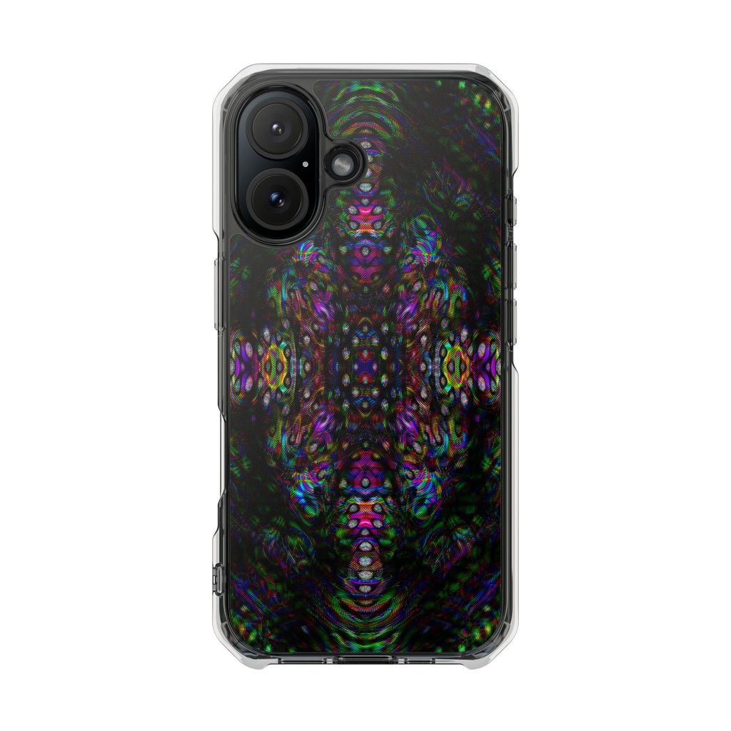 iPhone 16 Magnetic Clear Impact Case - DMT Scribe Tiles No.2