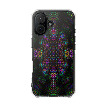 iPhone 16 Magnetic Clear Impact Case - DMT Scribe Tiles No.2